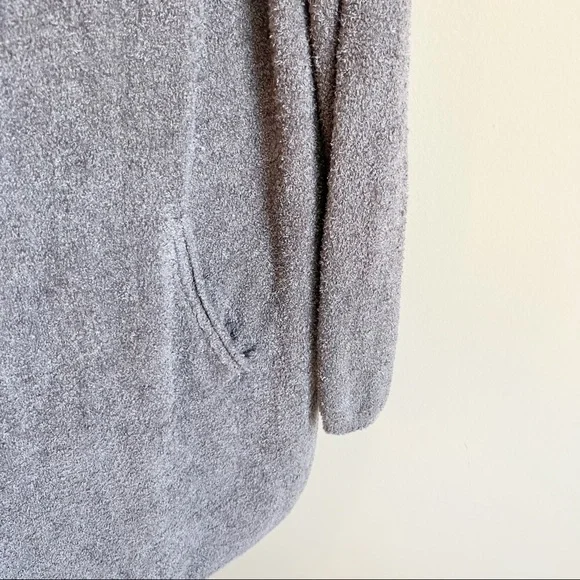 BAREFOOT DREAMS Taupe Cozychic Lite Island Wrap Cardigan size 2X MSRP $110 - Picture 5 of 9